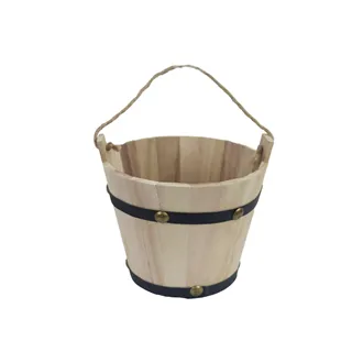 Wooden bucket D6218/1