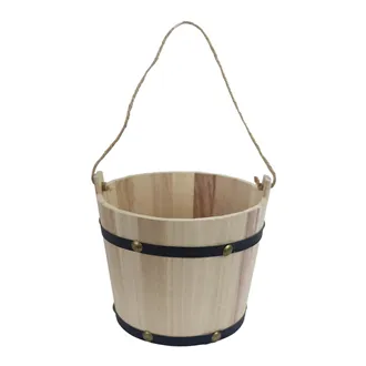 Wooden bucket D6218/2