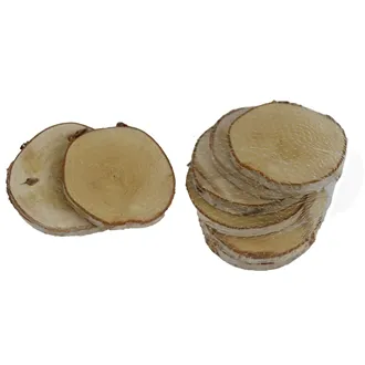 Decorative wooden slices D6248