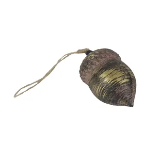 Acorn decoration for hanging D6366/1
