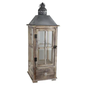 Wooden lantern D6490/S