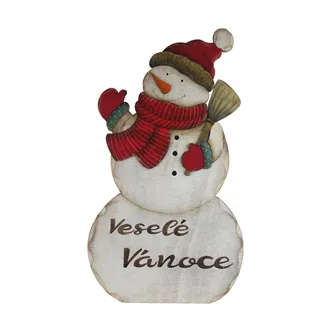 Decoration snowman D6553