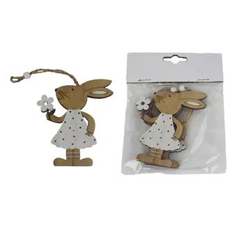 Easter Bunny, 2 pcs D6989