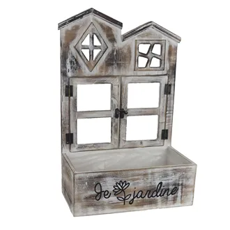 Planter with plastic lining  D7078/C