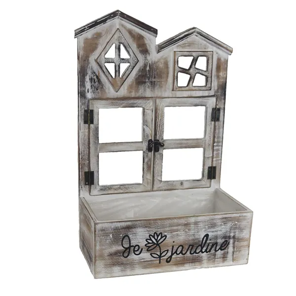 Planter with plastic lining  D7078/C