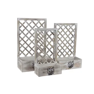 Decorative planter, S/3 D7092