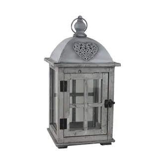 Wooden lantern D7098/B