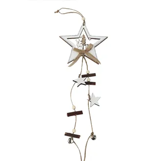Christmas decoration for hanging star D7195