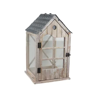 Wooden lantern D7208/B