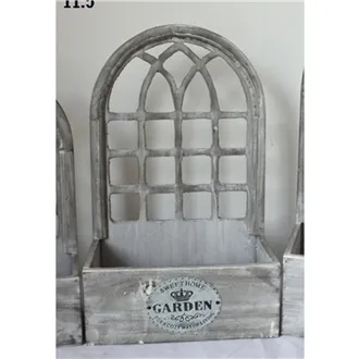 Planter with plastic lining D7212/C