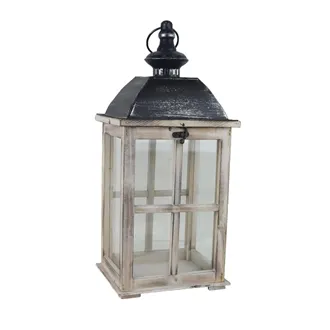 Wooden Lantern D7216/B