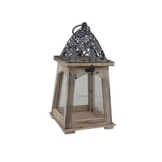Wooden lantern D7221