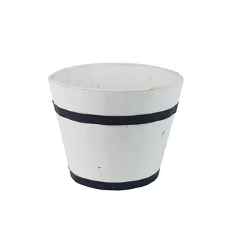 Flower planter with plastic lining D7224/1