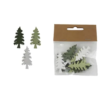 Christmas tree decoration, 9 pcs D7266