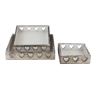 Decorative tray, S/3 D7406