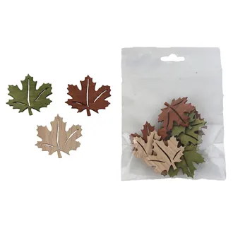 Maple leaf, 10 pcs D7432