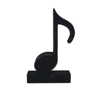 Music note decoration D7499