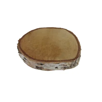 Wooden wheel with bark D7612/1