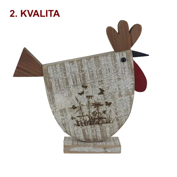 Decoration hen 2nd quality D7616/2B