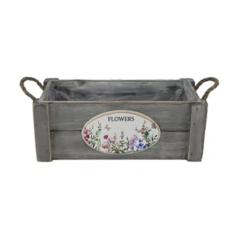 Planter with plastic lining D7621/A