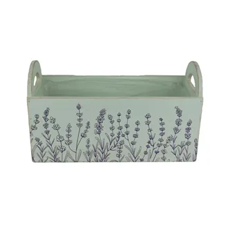 Planter with plastic lining D7628/B