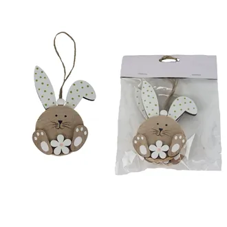 Easter bunny to hang, 2 pcs D7649-01