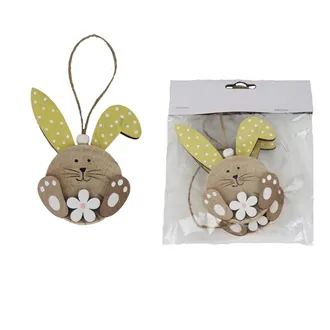 Easter bunny to hang, 2 pcs D7649-02