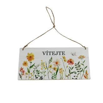 Welcome decorative sign D7699