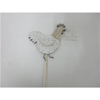 Hen on Stick D7754