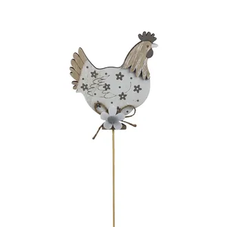 Hen on Stick D7755