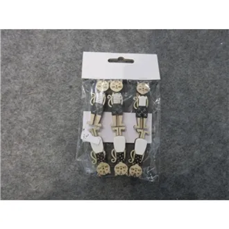 Clip cat, 6 pcs D7796
