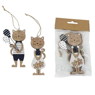 Decoration cat, 2 pcs D7800