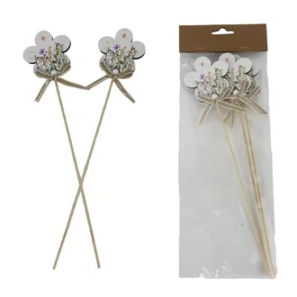 Flower pick, 3 pcs D7820
