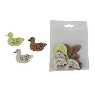 Decorative duck, 12 pcs D7845