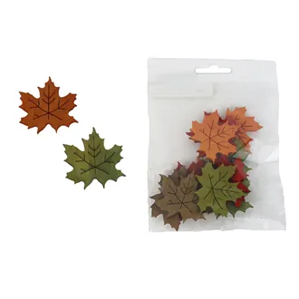 Decorative leave, 12 pcs D7904
