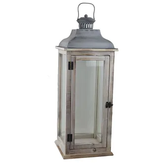 Wooden Lantern D7914/B