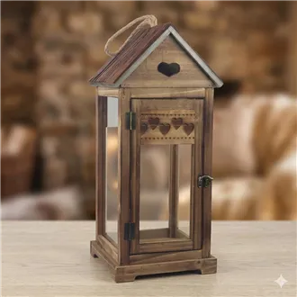 Wooden Lantern D7920/A
