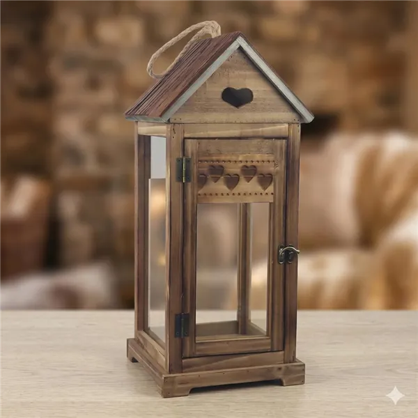 Wooden Lantern D7920/A