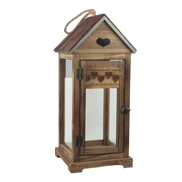 Wooden Lantern D7920/B