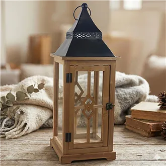 Wooden Lantern D7921/B