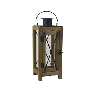 Wooden Lantern D7927/A