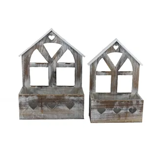 Planter with lining, S/2 D7936