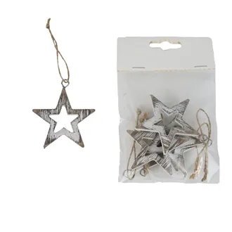 Hanging Star 4 pcs D8048