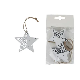 Hanging Star 4 pcs D8054