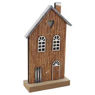 Decorative House with LED Lighting D8110