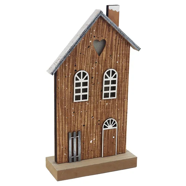 Decorative House with LED Lighting D8110