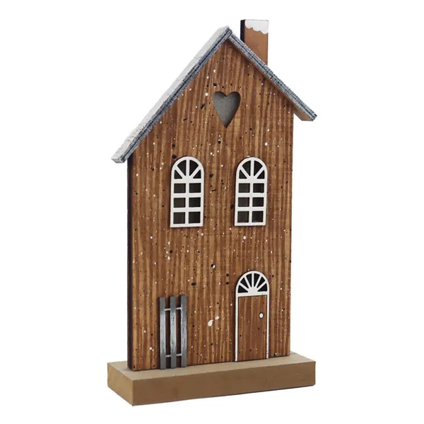 Decorative House with LED Lighting D8110