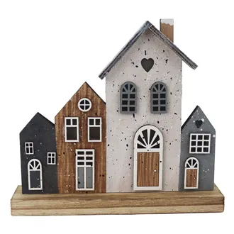 Decorative Village with LED Lighting D8111