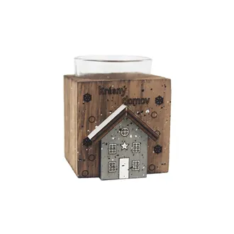 Single Candle Holder D8116