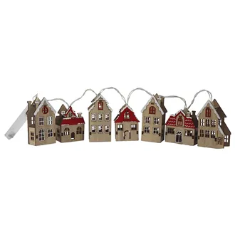 Decorative Village with LED Lighting D8170